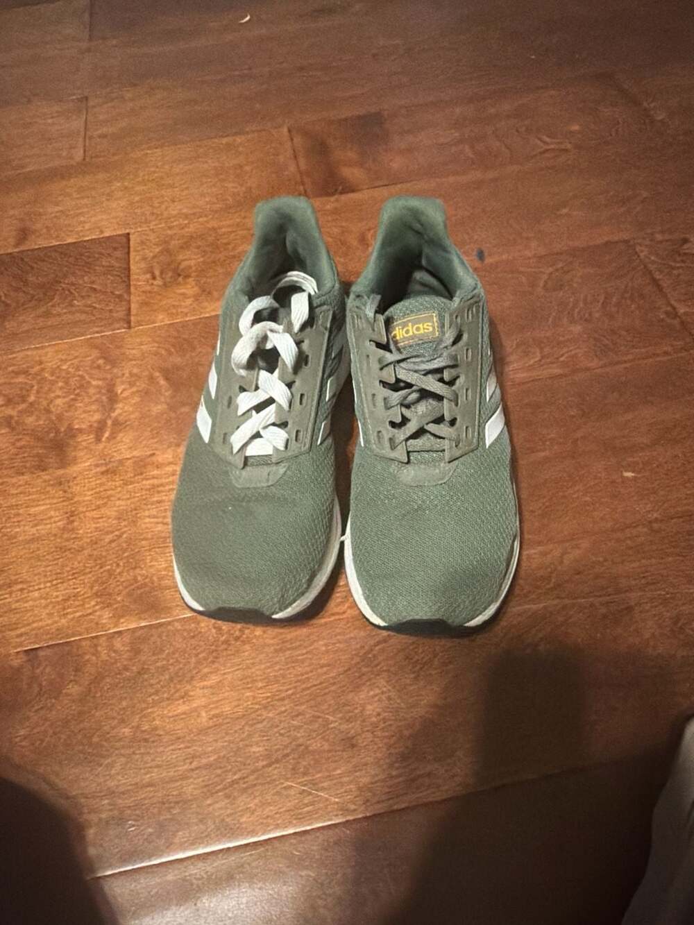 Adidas Duramo 9 Olive Green Running Shoes